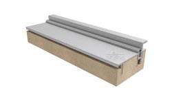 Коробка ТЕЛЕСКОП с уплотнителем Алюминиевая 36