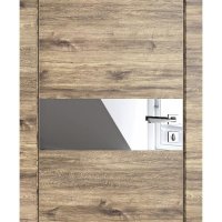 Дверь межкомнатная DO-509 Лофт светлый/Зеркало