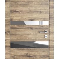 ШИ дверь DO-612 Лофт светлый/Зеркало