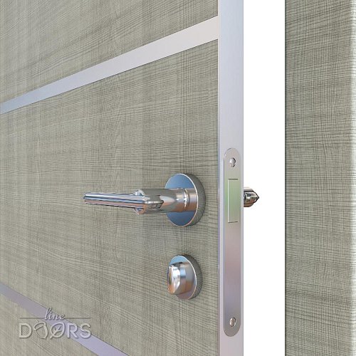 ШИ дверь DG-605 Серый дуб