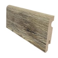 Плинтус Рустик натуральный ПВХ