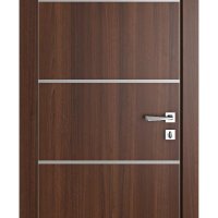 Дверь межкомнатная DG-505 Орех тисненый