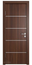 Дверь межкомнатная DG-505 Орех тисненый