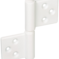 Петля карточная универсальная CH-R 85X82 W