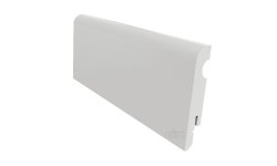 Плинтус Эмаль светло-серая