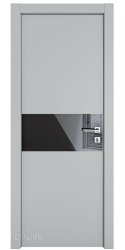 Дверь межкомнатная DO-501 Силк маус/стекло Черное Дверь межкомнатная DO-501 Силк маус/стекло Черное