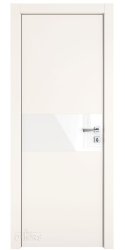 ШИ дверь DO-601 Сливки/стекло Белое ШИ дверь DO-601 Сливки/стекло Белое