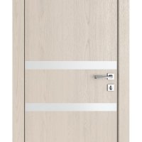 ШИ дверь DO-613 Ясень капучино/Снег
