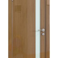 Дверь межкомнатная DO-507 Анегри темный/стекло Белое