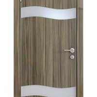 Дверь межкомнатная DO-503 Сосна глянец/Снег