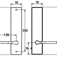 Электронный гостиничный замок HSU-9959-TH