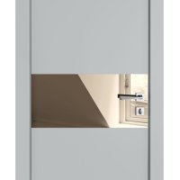 ШИ дверь DO-601 Силк маус/зеркало Бронза