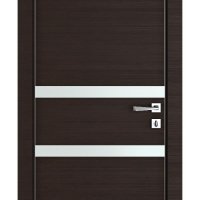 ШИ дверь DO-613 Венге горизонтальный/Снег