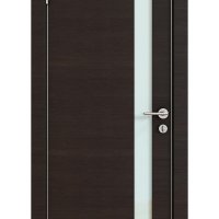 Дверь DO-507 Венге горизонтальный/стекло Белое