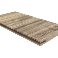 Добор Телескоп ПВХ 100 мм Лофт светлый