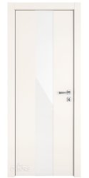ШИ дверь DO-610 Сливки/стекло Белое ШИ дверь DO-610 Сливки/стекло Белое