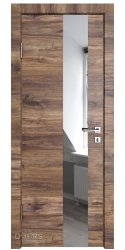 ШИ дверь DO-604 Лофт темный/Зеркало