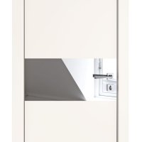 Дверь межкомнатная DO-501 Сливки/Зеркало