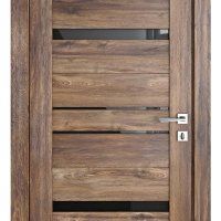 Дверь межкомнатная Ц-ДО-Т3 Лофт темный/Черное