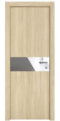 ШИ дверь DO-609 Дуб светлый/Зеркало