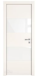 ШИ дверь DO-608 Сливки/стекло Белое ШИ дверь DO-608 Сливки/стекло Белое