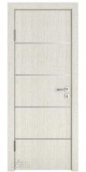 Дверь межкомнатная DG-505 Белая лиственница
