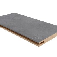 Добор Телескоп ПВХ 100 мм Бетон темный