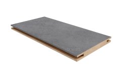 Добор Телескоп ПВХ 100 мм Бетон темный