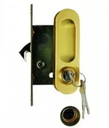 Ручка-купе A-K01/02-V1II ключ-завертка матовое золото