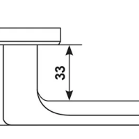 Дверная ручка FIORD-S5 NERO