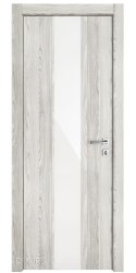 Дверь межкомнатная DO-510 Айс/стекло Белое