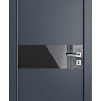 Дверь межкомнатная DO-509 Мэджик ПЭТ/стекло Черное