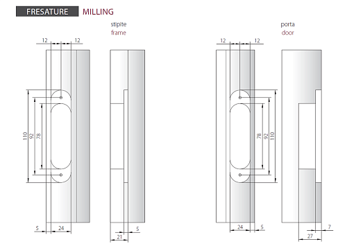 Петля скрытая HH-4 AB