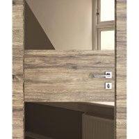 ШИ дверь DO-608 Лофт светлый/зеркало Бронза