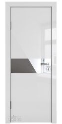 ШИ дверь DO-609 Серый глянец/Зеркало