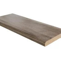 Наличник Телескоп прямой ПВХ Орех седой светлый 120