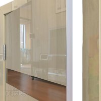 Дверь межкомнатная DO-502 Анегри светлый/зеркало Бронза