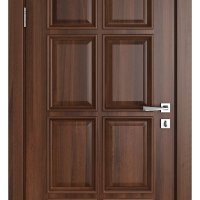 Дверь межкомнатная DG-CHESTER Орех тисненый