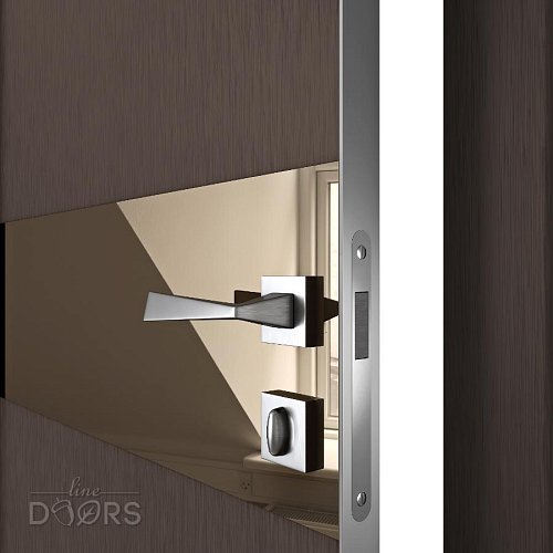 ШИ дверь DO-609 Бронза/зеркало Бронза