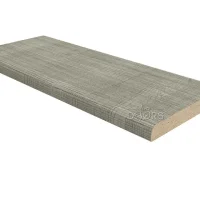 Наличник Телескоп прямой ПВХ Серый дуб 120