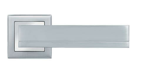 Дверная ручка RAP 22-S SC/CP