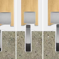 Упор магнитный автоматический скрытый FANTOM STANDART FNT0020