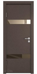 ШИ дверь DO-602 Бронза/зеркало Бронза