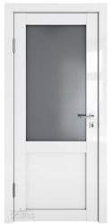 Дверь межкомнатная DO-OPTIMA1 Белый глянец