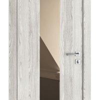 Дверь межкомнатная DO-510 Айс/зеркало Бронза