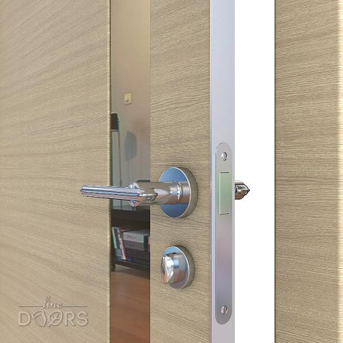 Дверь межкомнатная DO-507 Неаполь/зеркало Бронза