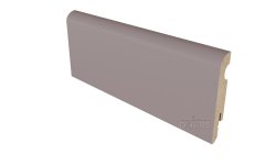 Плинтус Серый бархат ПВХ