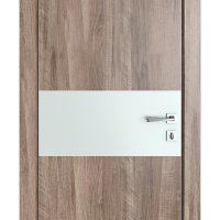 ШИ дверь DO-601 Орех седой светлый/Снег