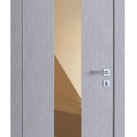 Дверь межкомнатная DO-510 Металлик/зеркало Бронза