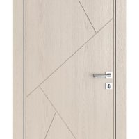 Дверь межкомнатная Прима Ясень капучино